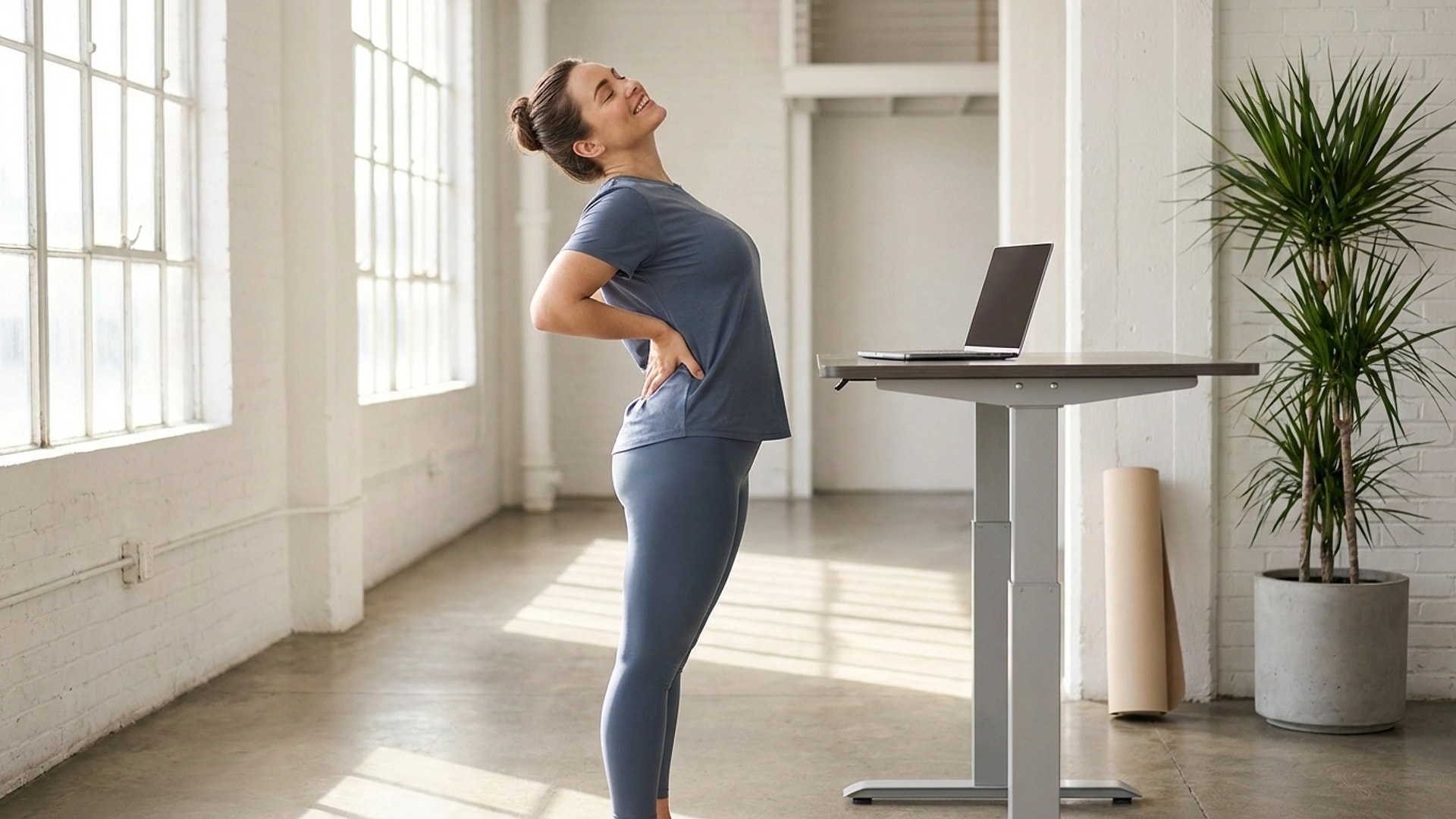 5 Desk Exercises to Relieve Lower Back Pain