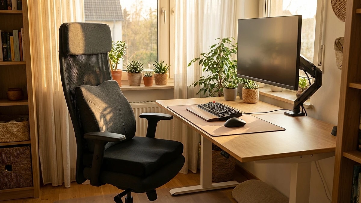 Chair and desk alignment