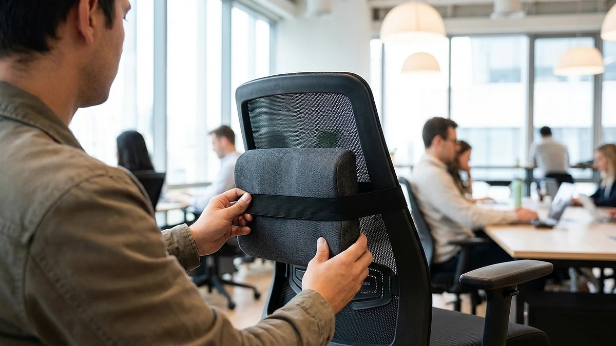 Hot-desk 60-second setup flow