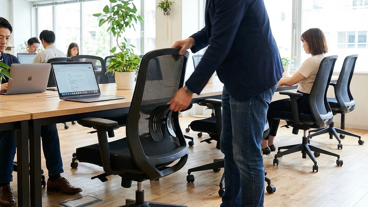 Adapting to unfamiliar chairs