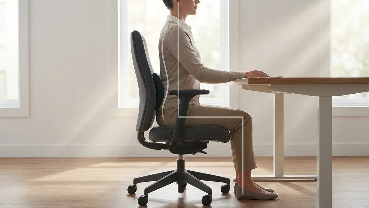 Chair geometry and its impact on lower-back health